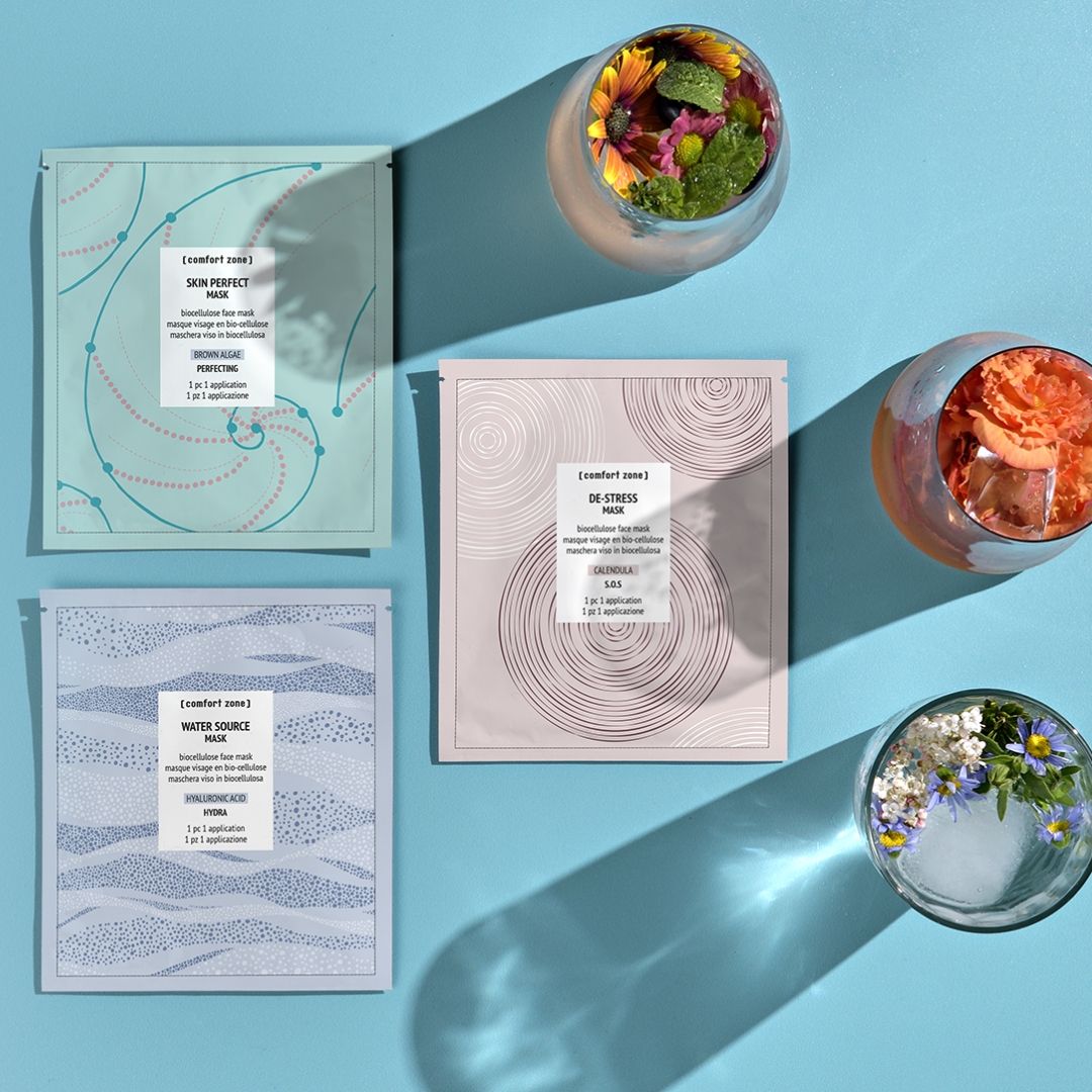 Comfort Zone Biocellulose Face Masks