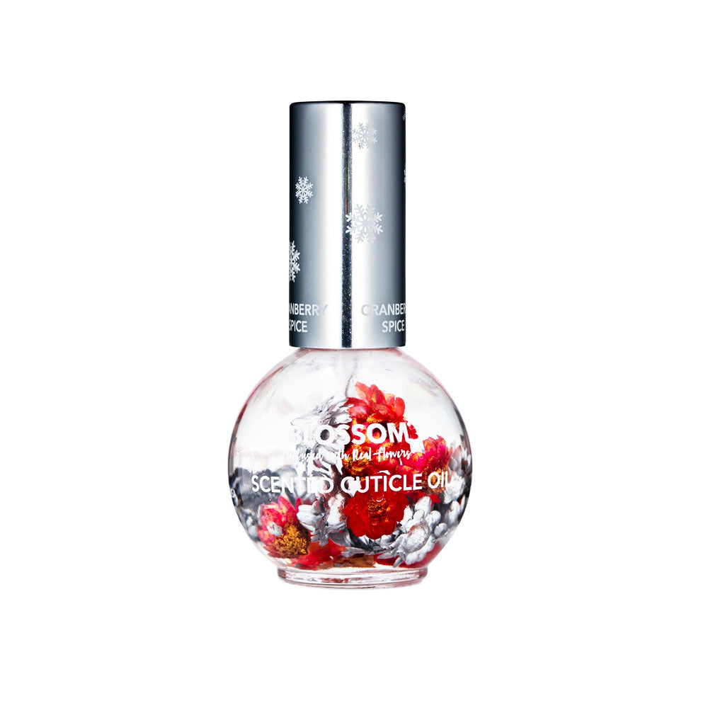 Blossom Winter Cuticle Oil 0.5 oz Cranberry Spice