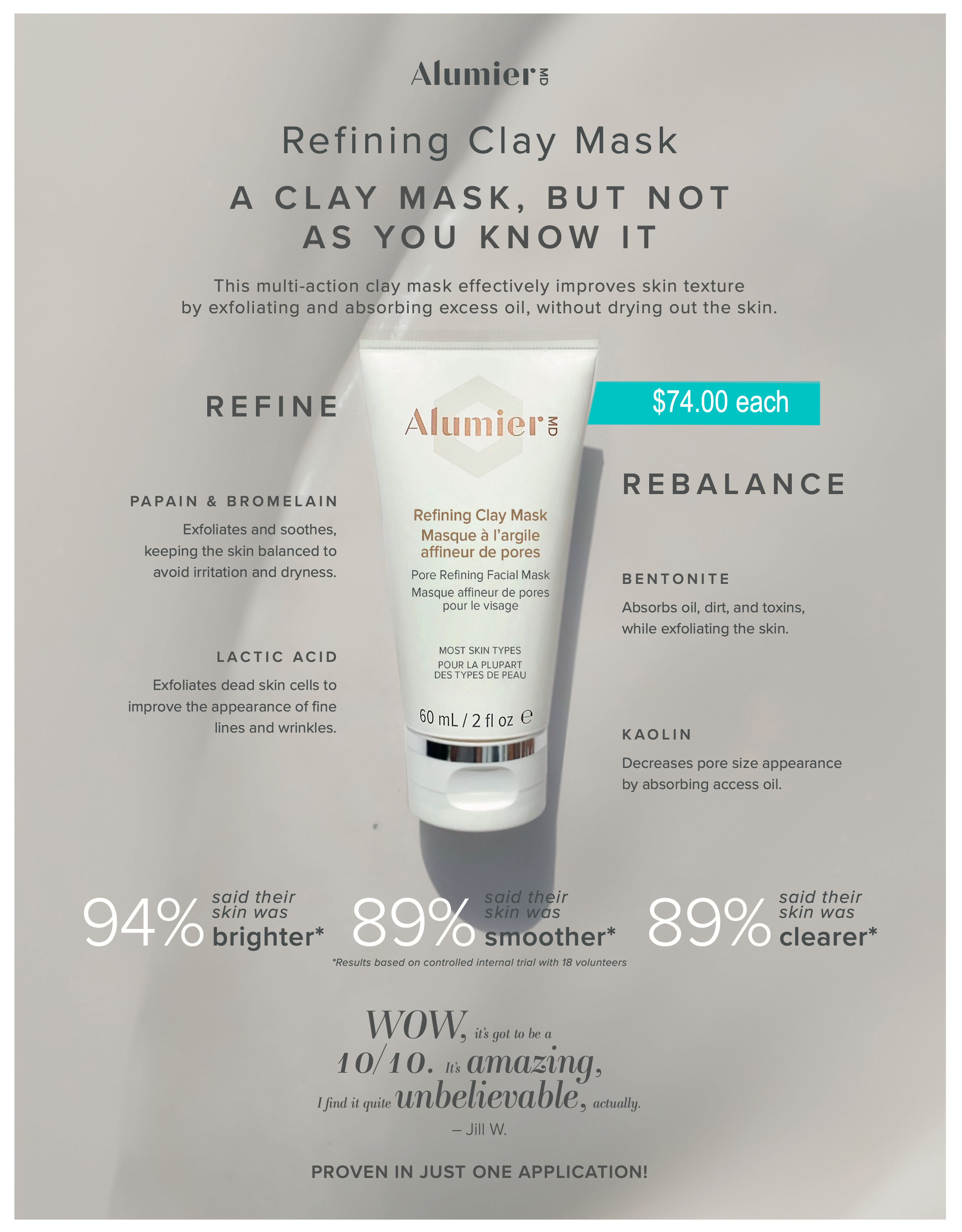 Refining Clay Mask Promotion