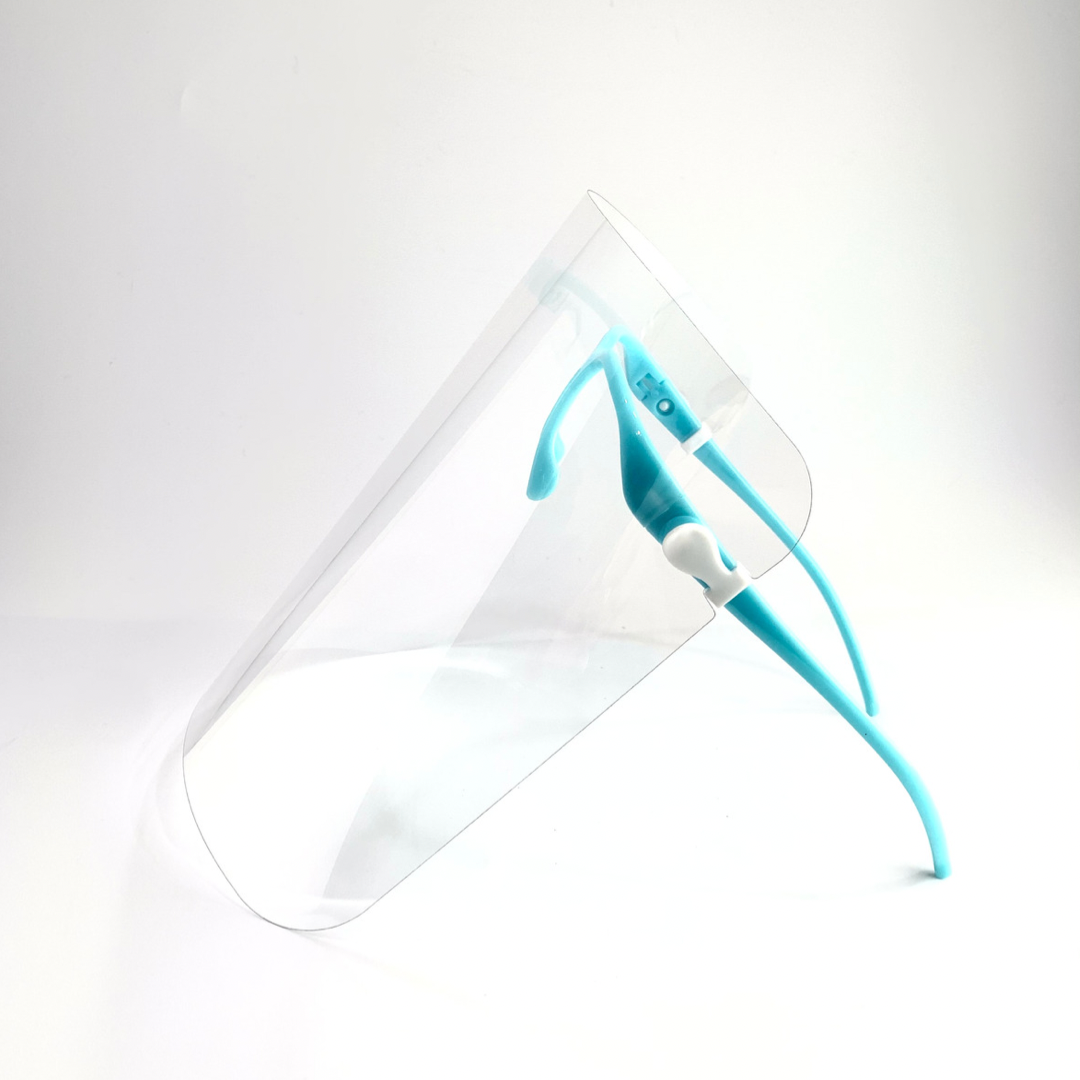 Adult Eyewear Style Face Shield | 10 Colours Variants