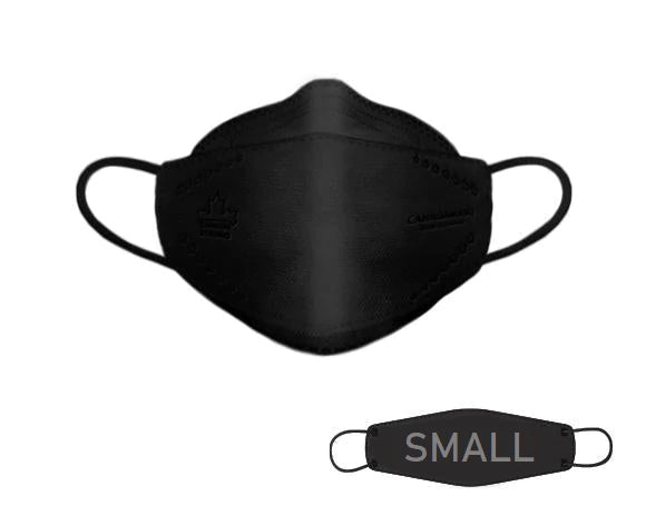 C-N95 Small Black Respirator Mask pack of 10